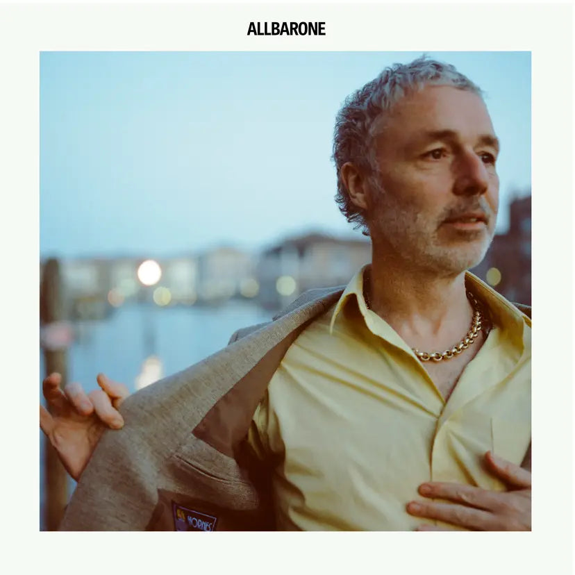 Allbarone: Venetian Marble Blue Vinyl LP { vinyl }