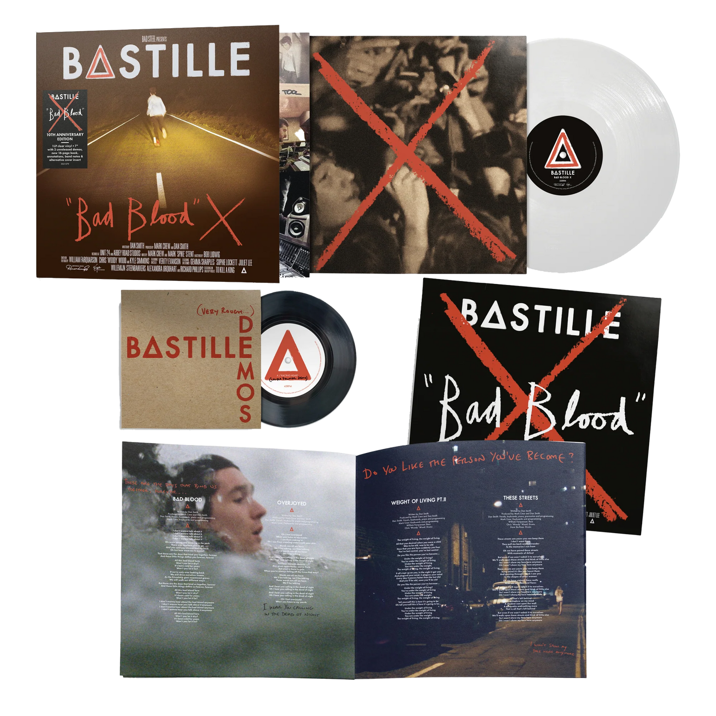 "BAD BLOOD” X (10TH ANNIVERSARY EDITION) Coloured Vinyl + 7" { vinyl }