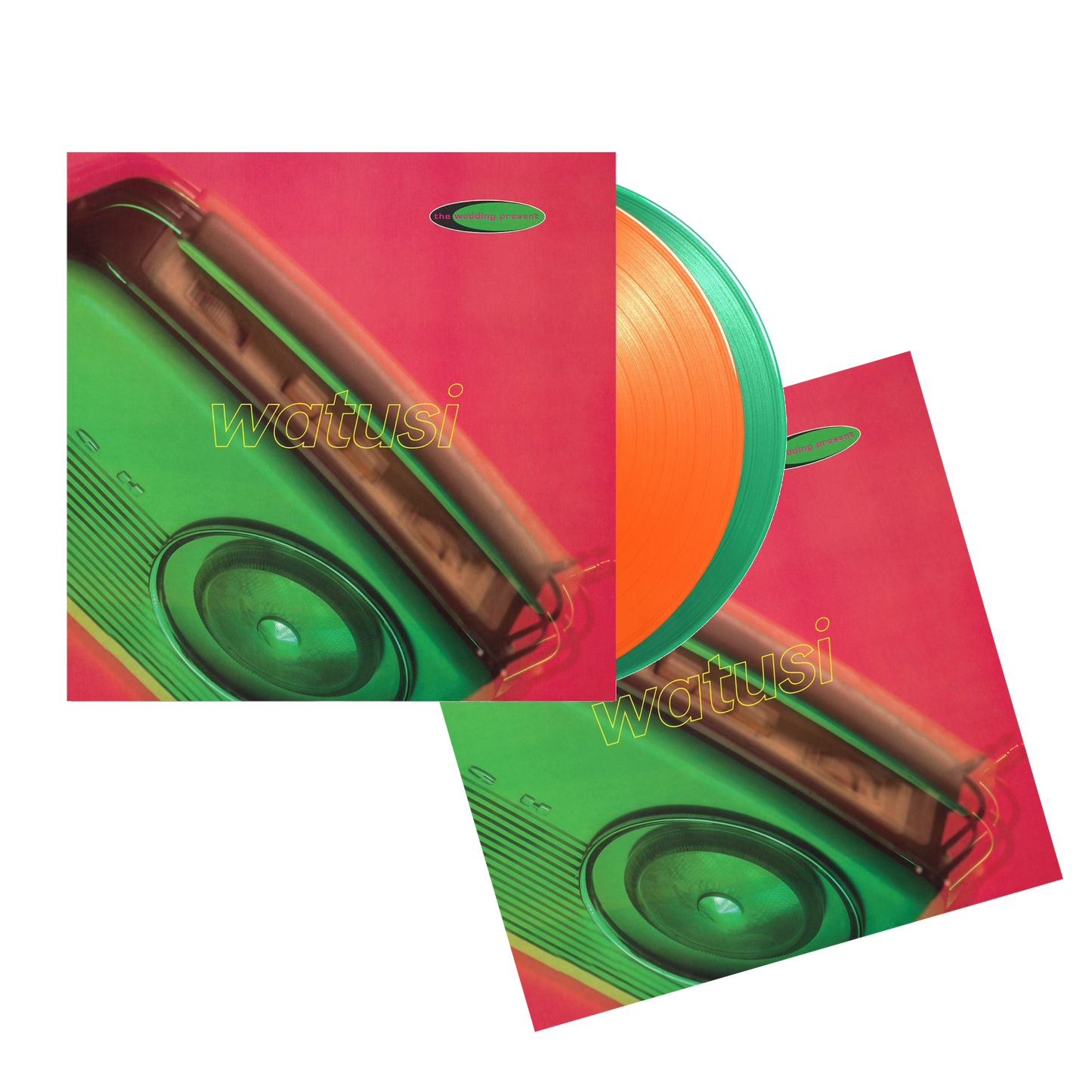 Watusi: Deluxe Gatefold Green & Orange 2LP + CD & Exclusive Print Signed By David Gedge { vinyl }