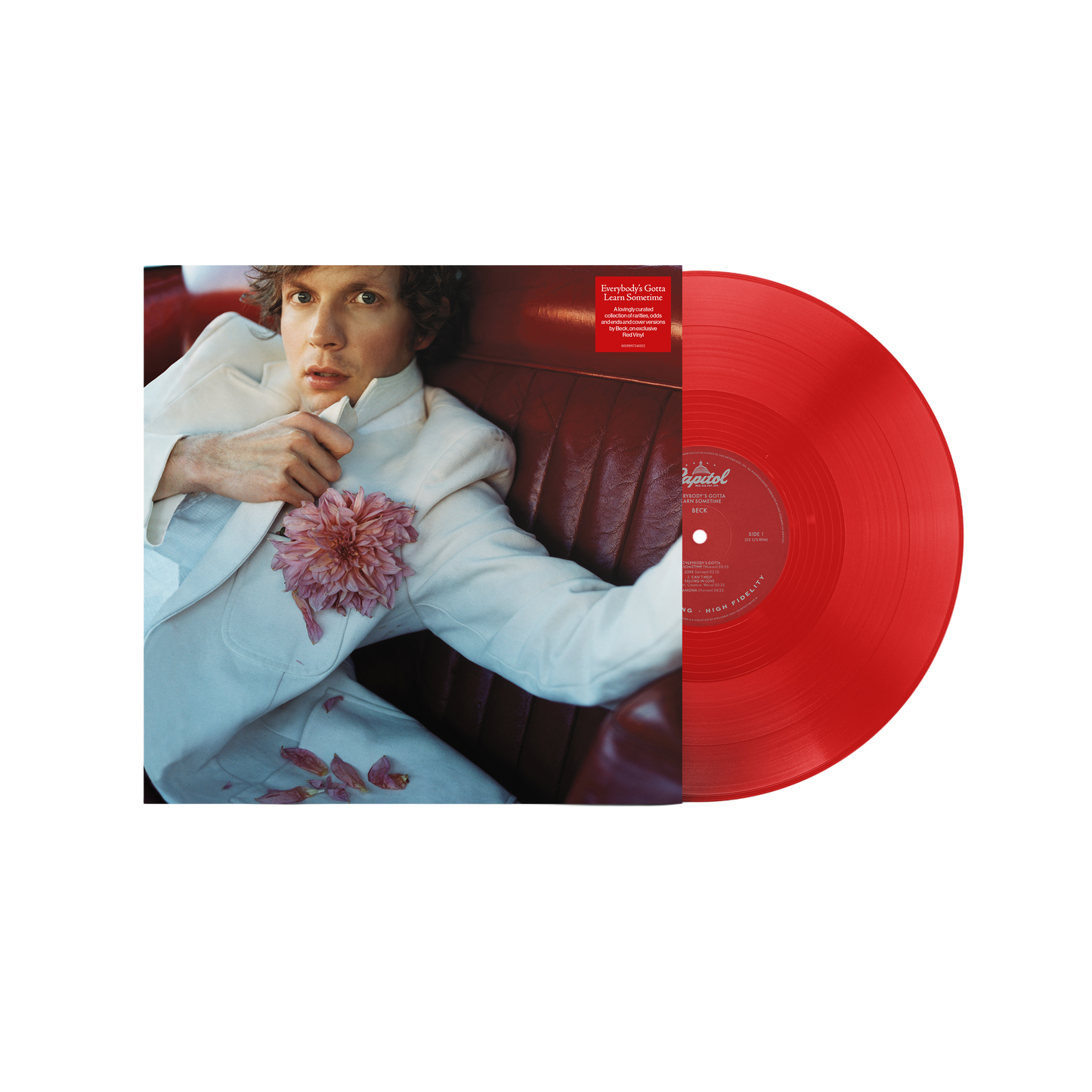 Everybody’s Gotta Learn Sometime Opaque Red Vinyl { vinyl }