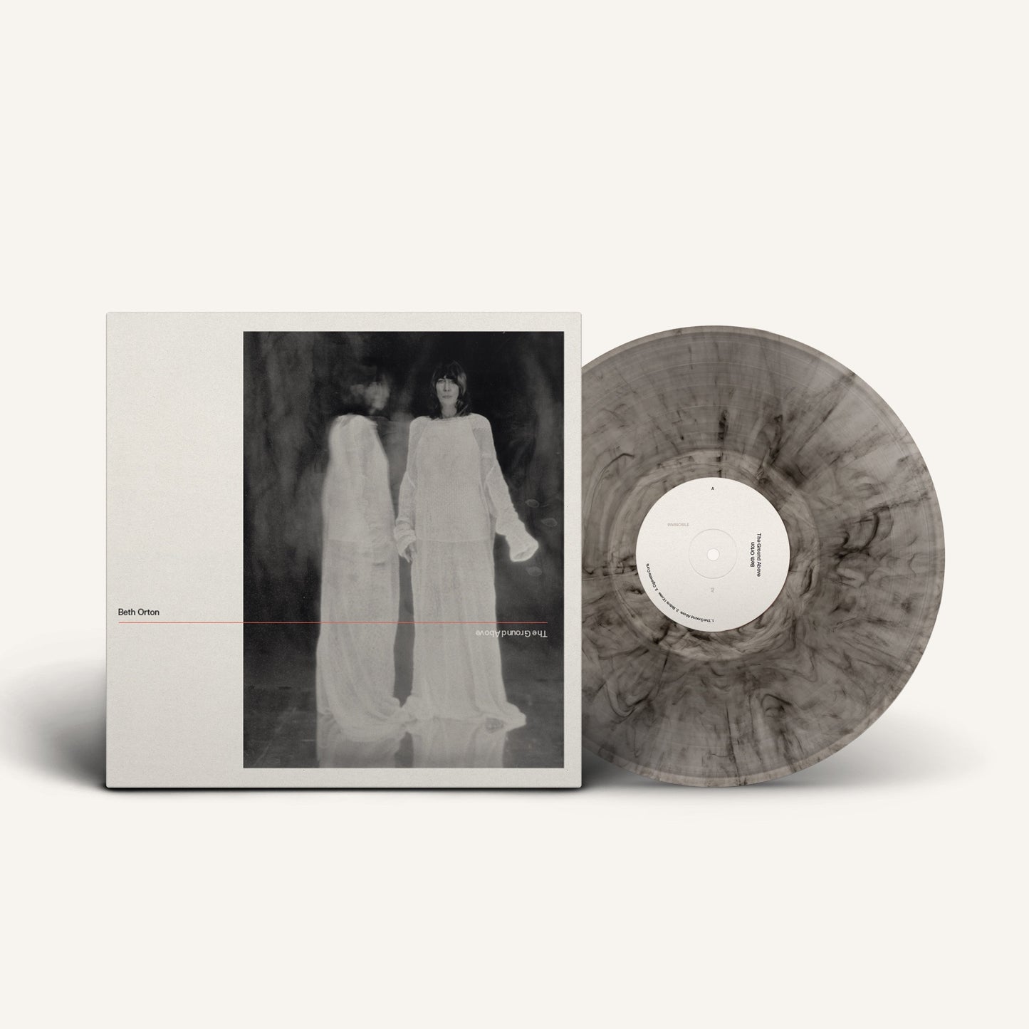 The Ground Above: "Cigarette Curls" Smoky Marbled Vinyl LP & Signed Print { vinyl }