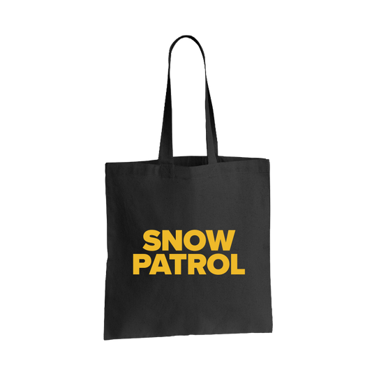 Black Snow Patrol Tote { vinyl }