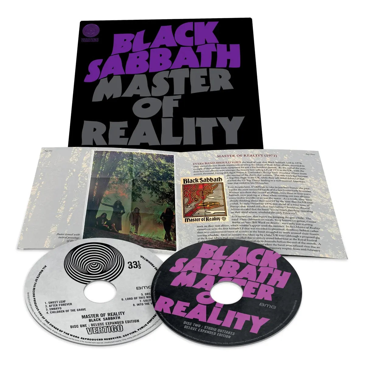 Master of Reality (Deluxe): 2CD { vinyl }