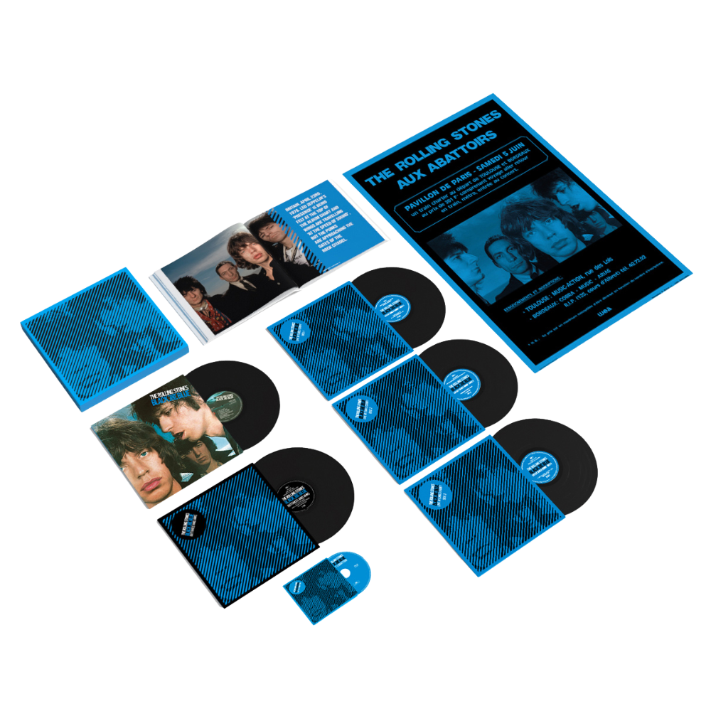 Black and Blue: Super Deluxe 5LP Blu Ray Boxset { vinyl }