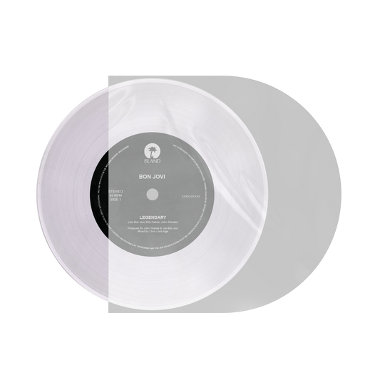 Legendary CLEAR 7” VINYL (LIMITED EDITION) { vinyl }