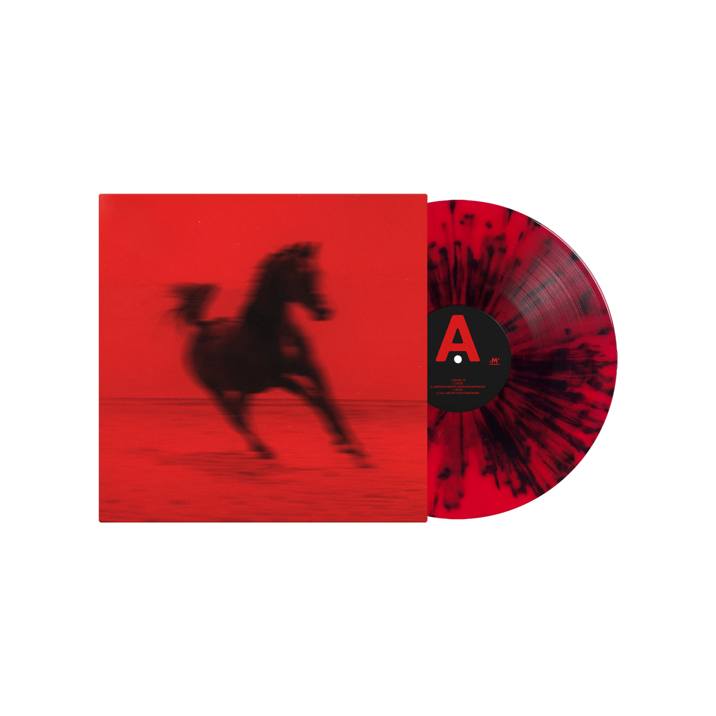 BUCK: Limited Red with Black Splatter Vinyl LP { vinyl }