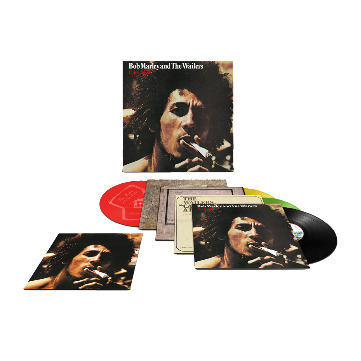 Catch A Fire - 50th Anniversary Edition Exclusive Colour Vinyl 3LP + 12'' { vinyl }
