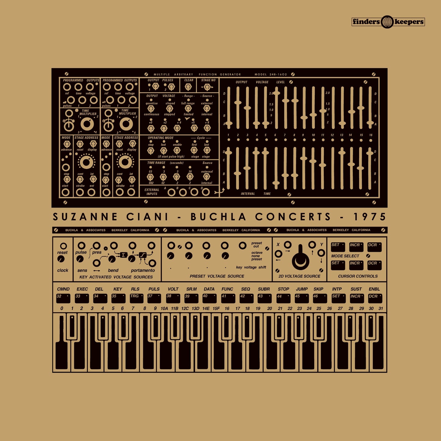 Buchla Concerts 1975: Vinyl LP { vinyl }