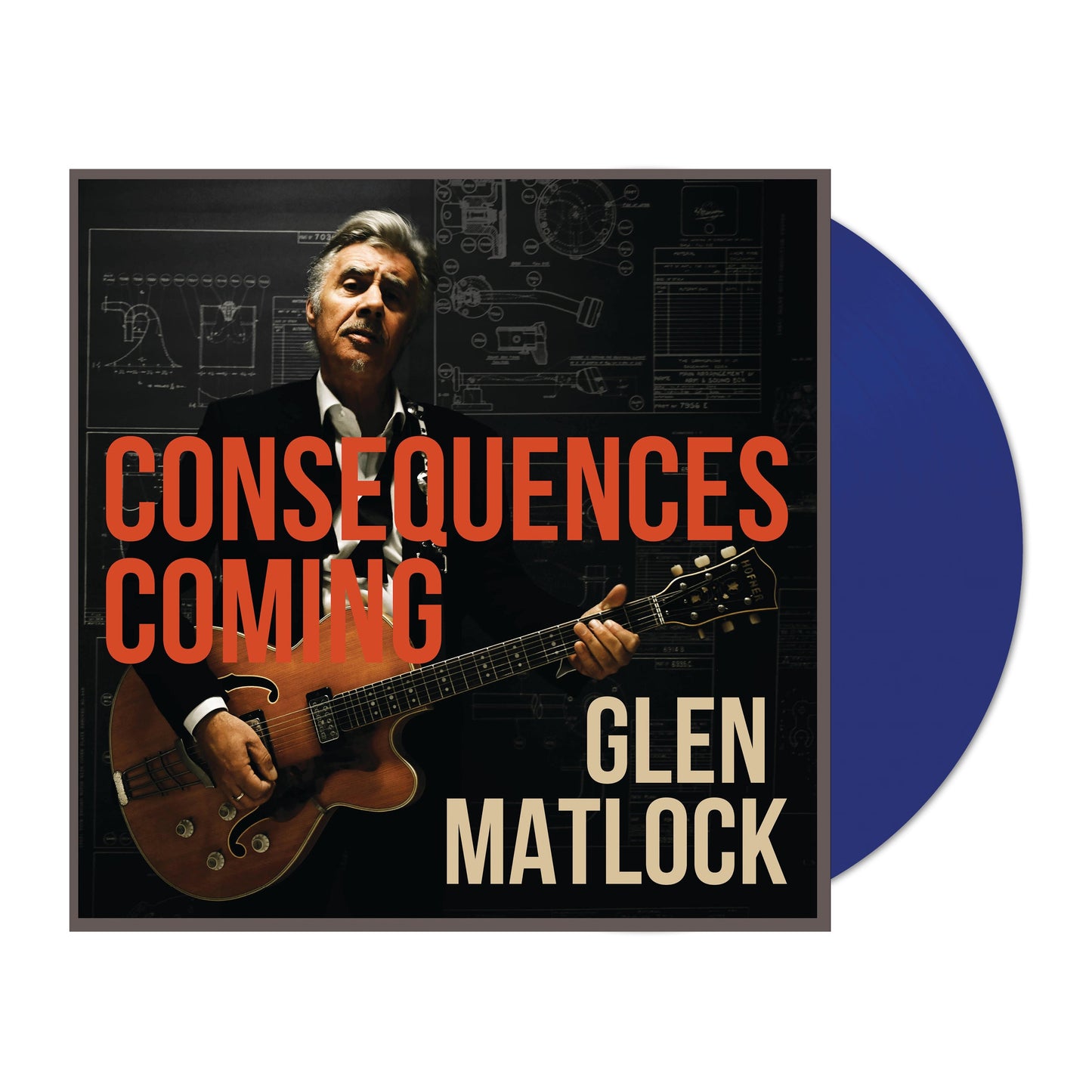 Consequences Coming: Exclusive Signed Ultra Blue Vinyl LP { vinyl }