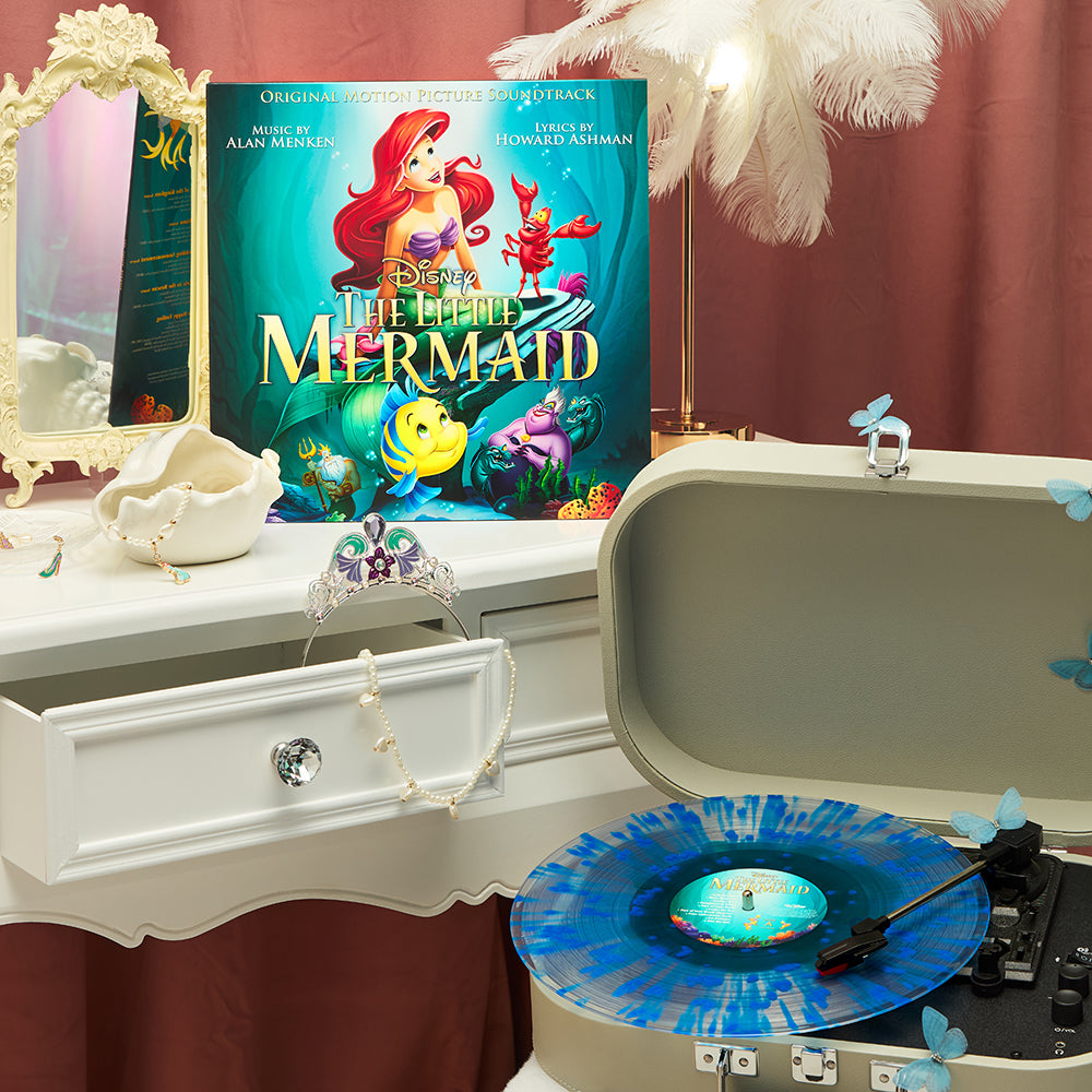 The Little Mermaid (35th Anniversary Edition): Transparent Splatter Vinyl LP { vinyl }
