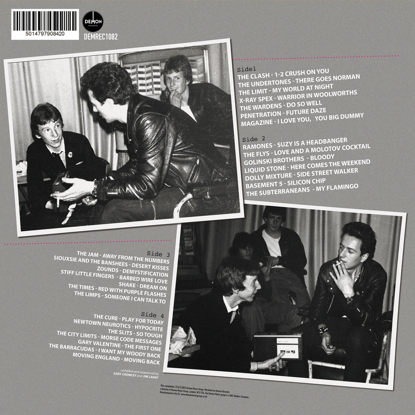 Gary Crowley's Punk & New Wave 2: 140g Vinyl 2LP { vinyl }