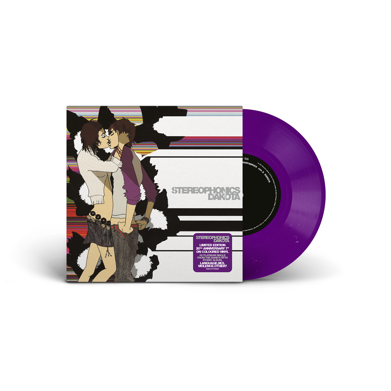 Dakota: Neon Violet 7" Single { vinyl }