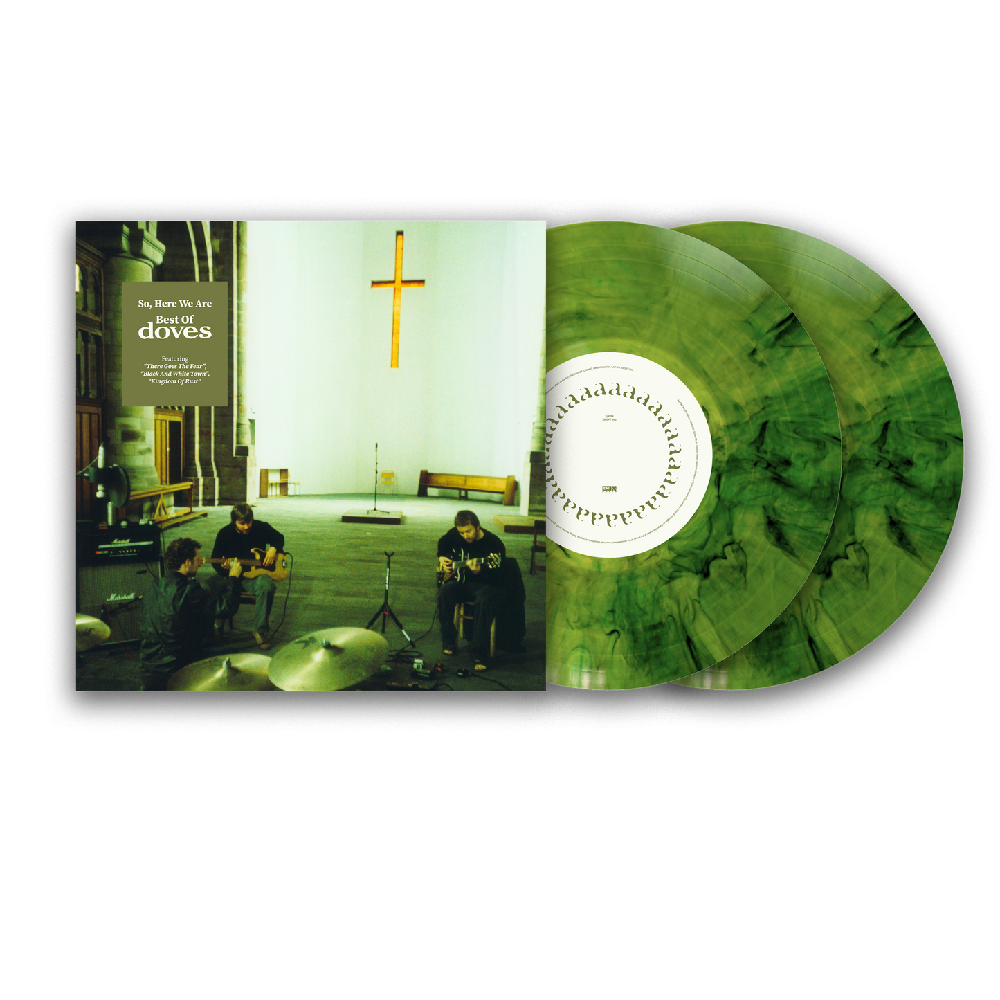 So, Here We Are: Best Of Doves - Store Exclusive Green Smoke 2LP { vinyl }