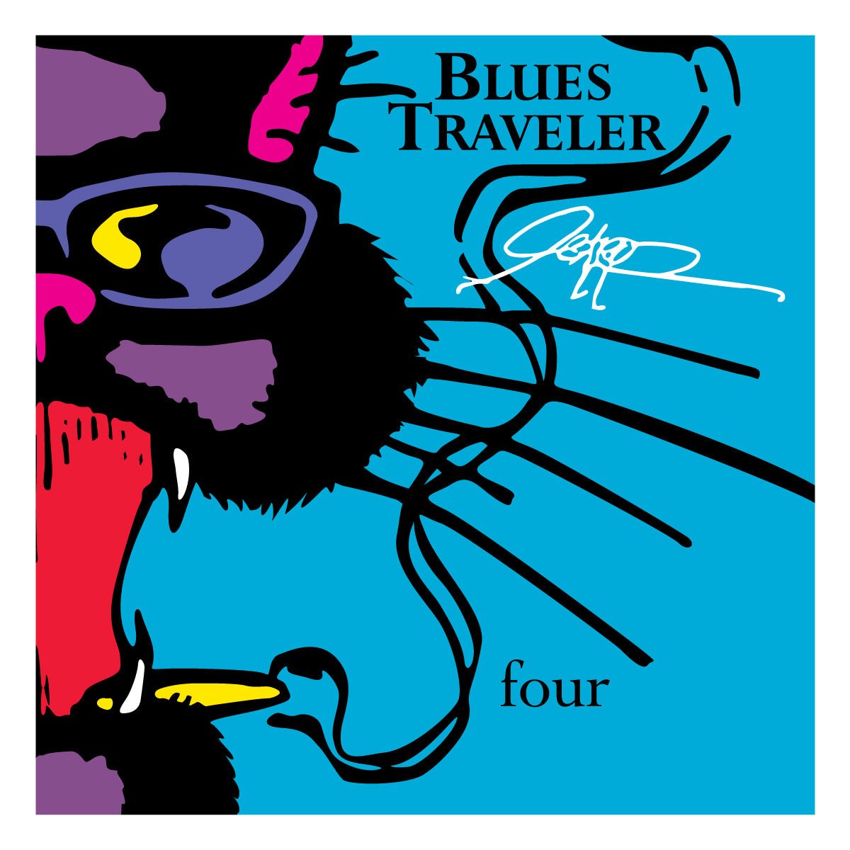 John Popper - Alternative Cover of Four Personally Signed Lithograph { vinyl }