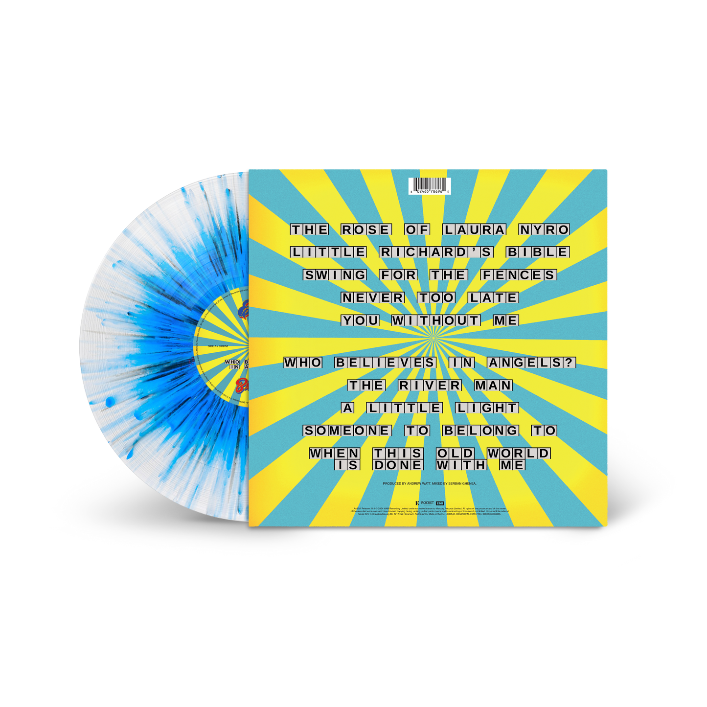 Who Believes In Angels? Limited Edition Blue Splatter Vinyl