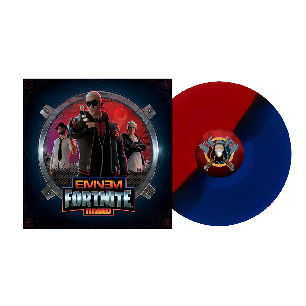 Eminem x Fortnite Radio: Limited Red/Black/Blue Vinyl LP { vinyl }