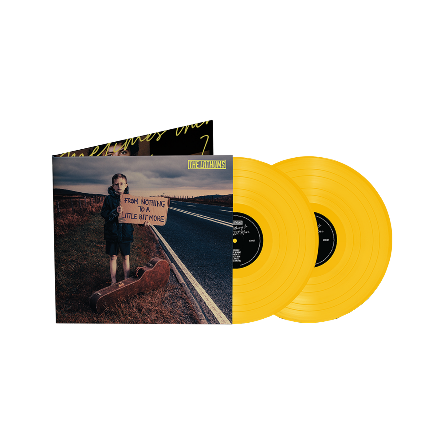 From Nothing To A Little Bit More: Limited Edition Deluxe Yellow 2LP { vinyl }