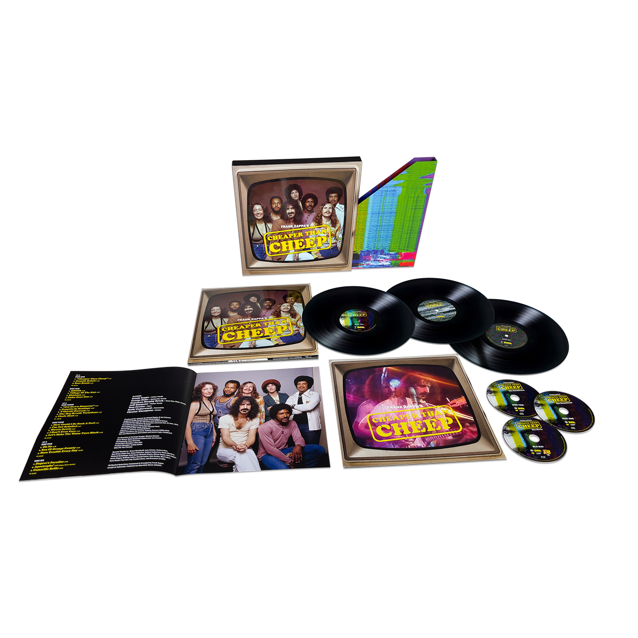 Cheaper Than Cheep: SDE 3LP + 2CD + Blu-Ray { vinyl }