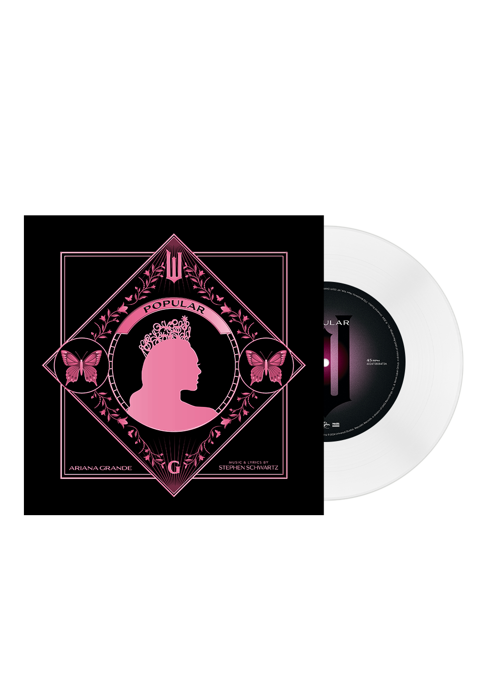 Ariana Grande - Popular (Clear Vinyl) 7” { vinyl }
