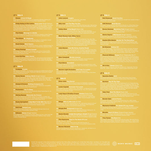 NOW That's What I Call Gold - The Ultimate Hits (3LP) { vinyl }