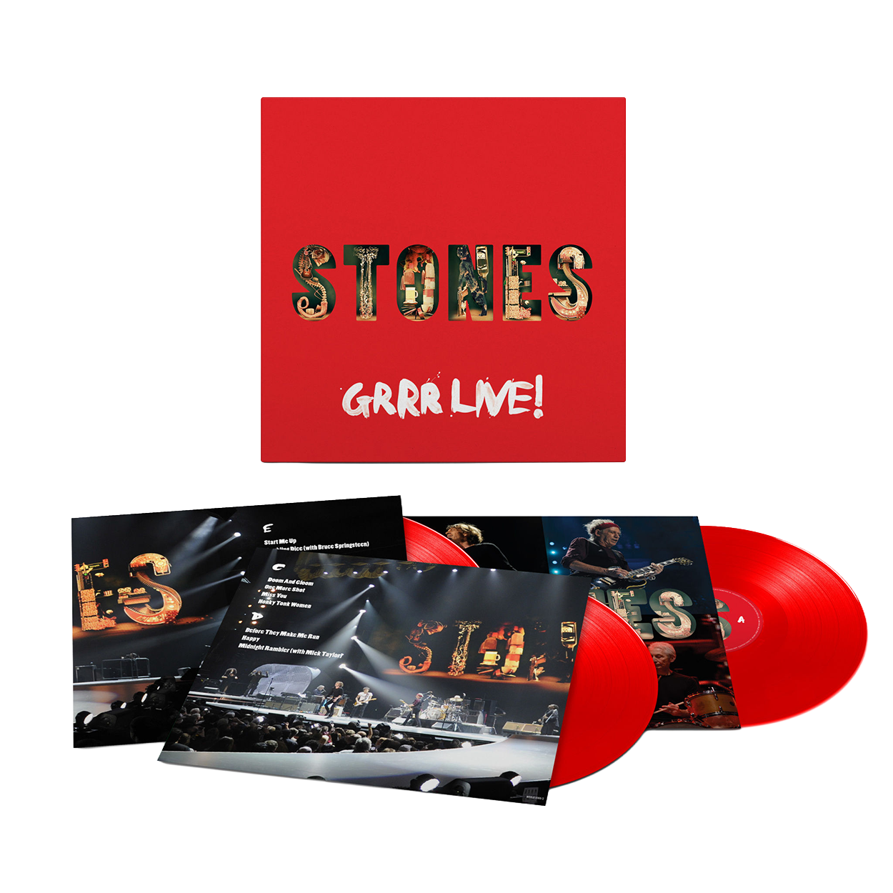 GRRR Live! Exclusive Red Vinyl 3LP { vinyl }