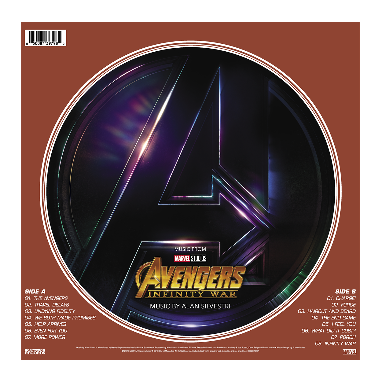 Avengers - Infinity War: Picture Disc Vinyl LP { vinyl }