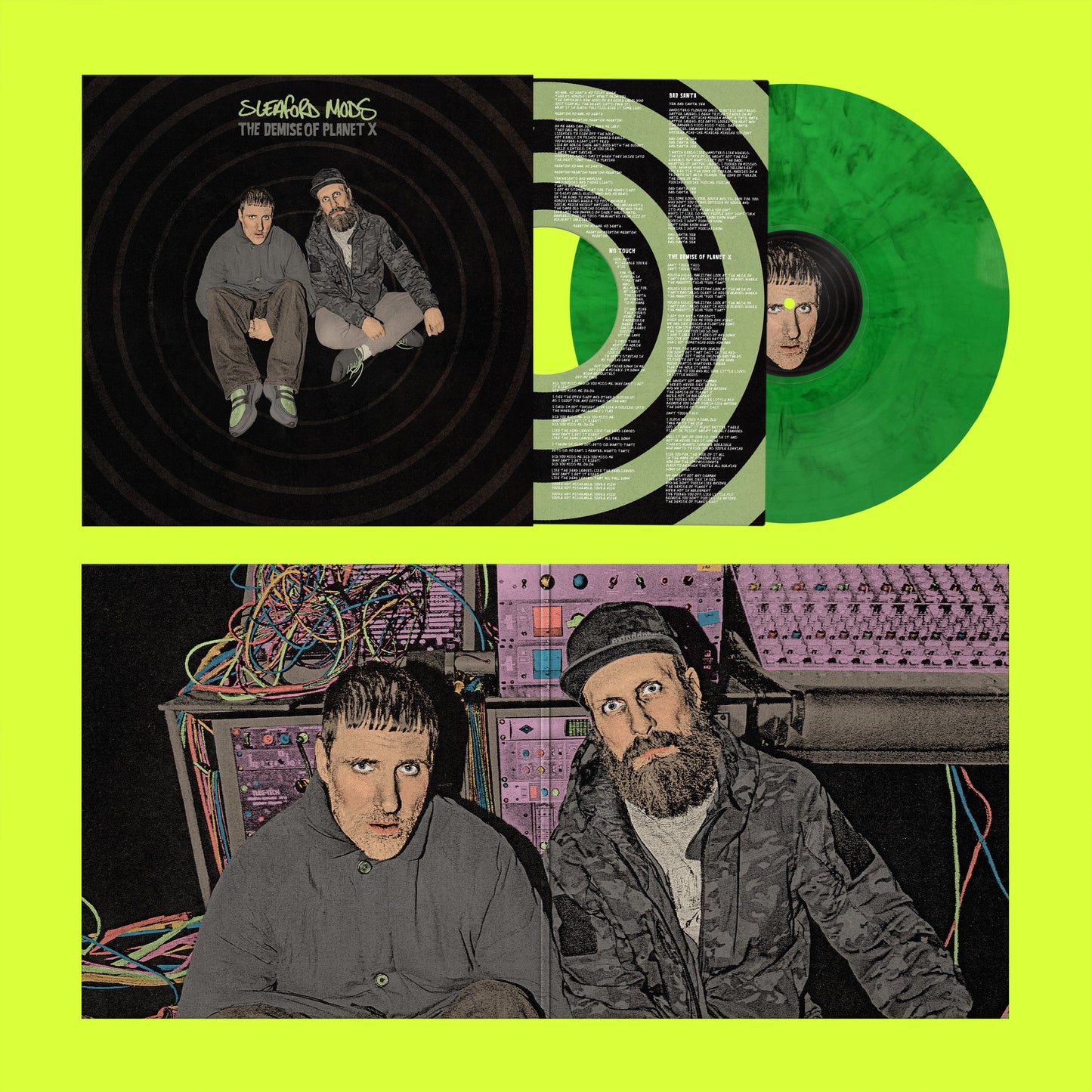 The Demise Of Planet X: Neon Green Marble Vinyl LP { vinyl }