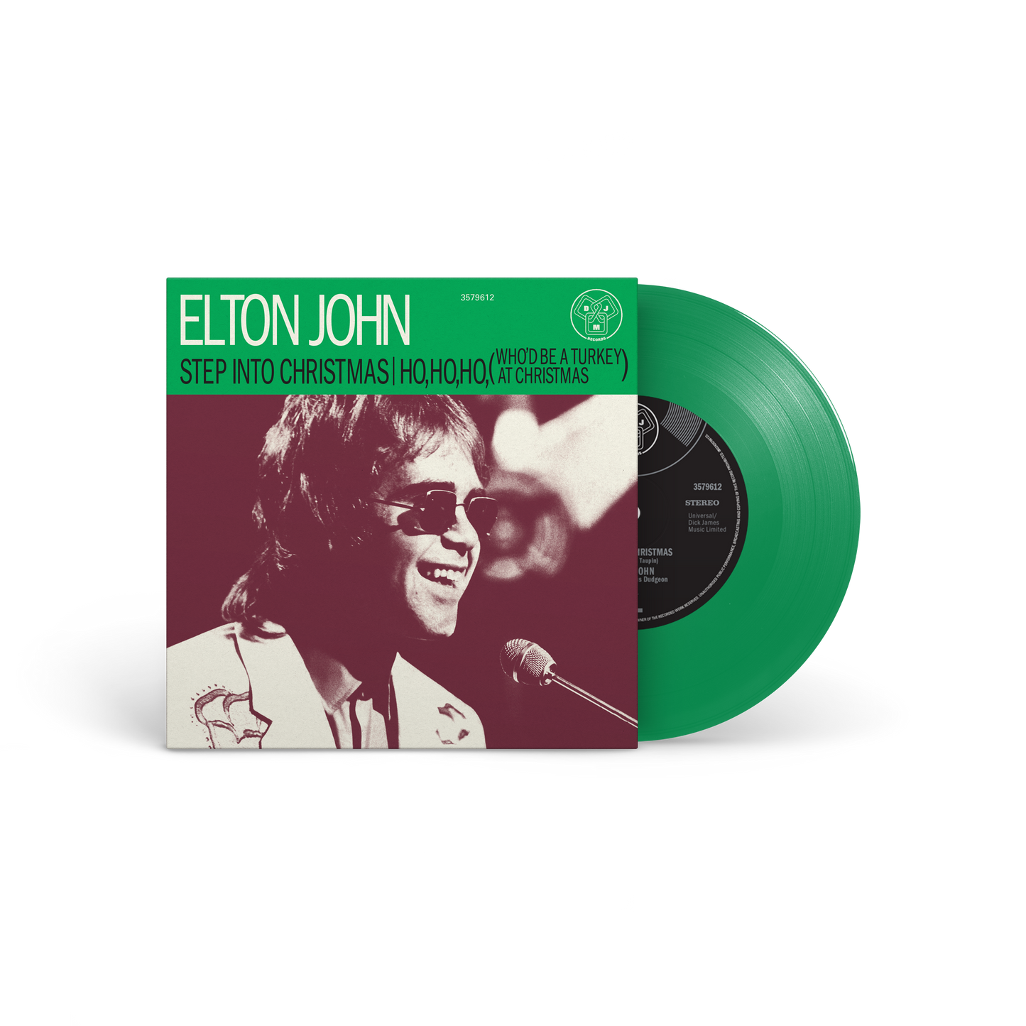 Step Into Christmas: Exclusive Green Vinyl 7" { vinyl }