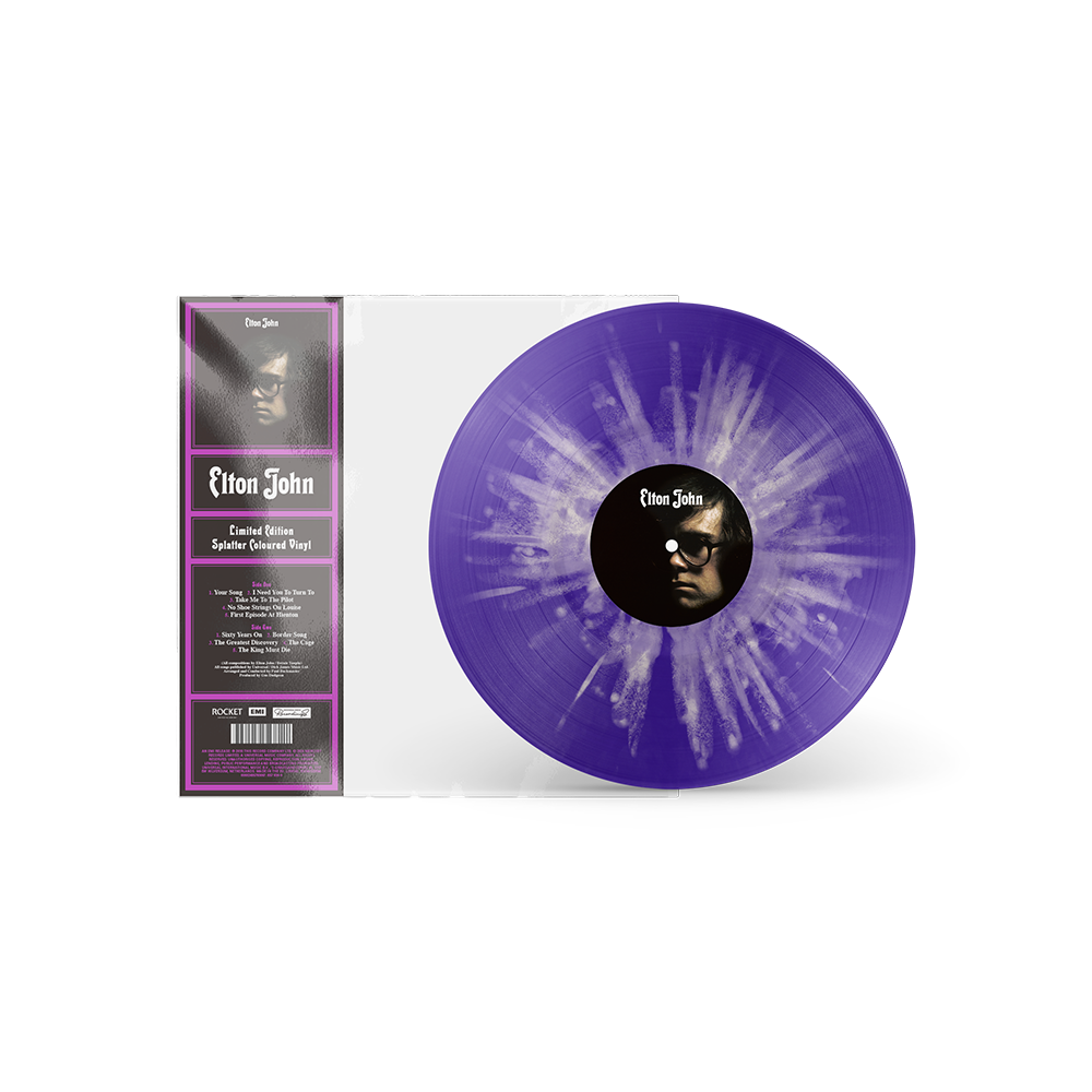 Elton John: Limited Edition Splatter Vinyl LP { vinyl }