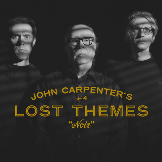 Lost Themes IV - Noir: Limited Tan & Black Marble VInyl LP w/ Bonus Clear 7" { vinyl }