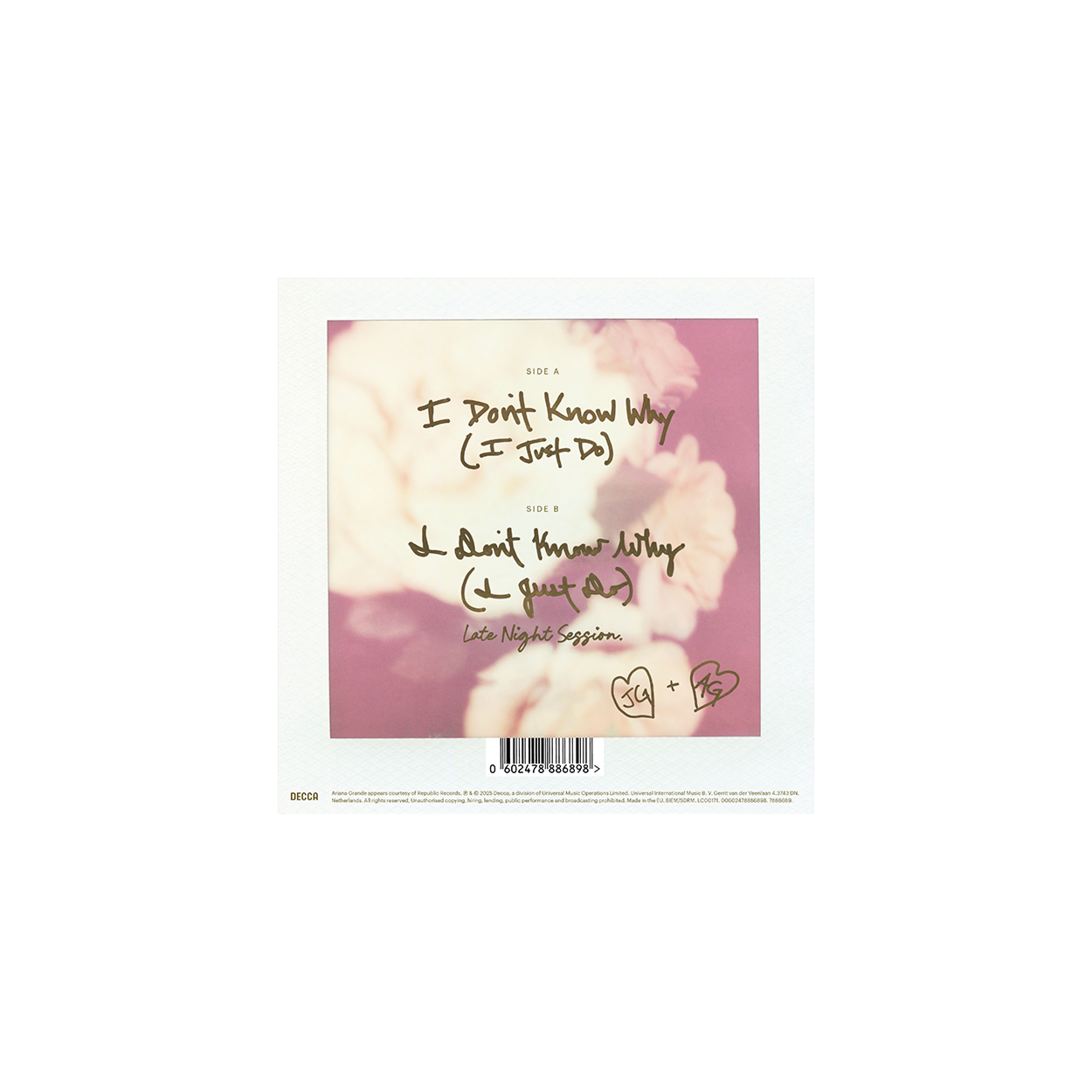 I Don't Know Why (I Just Do) - 7" Single { vinyl }