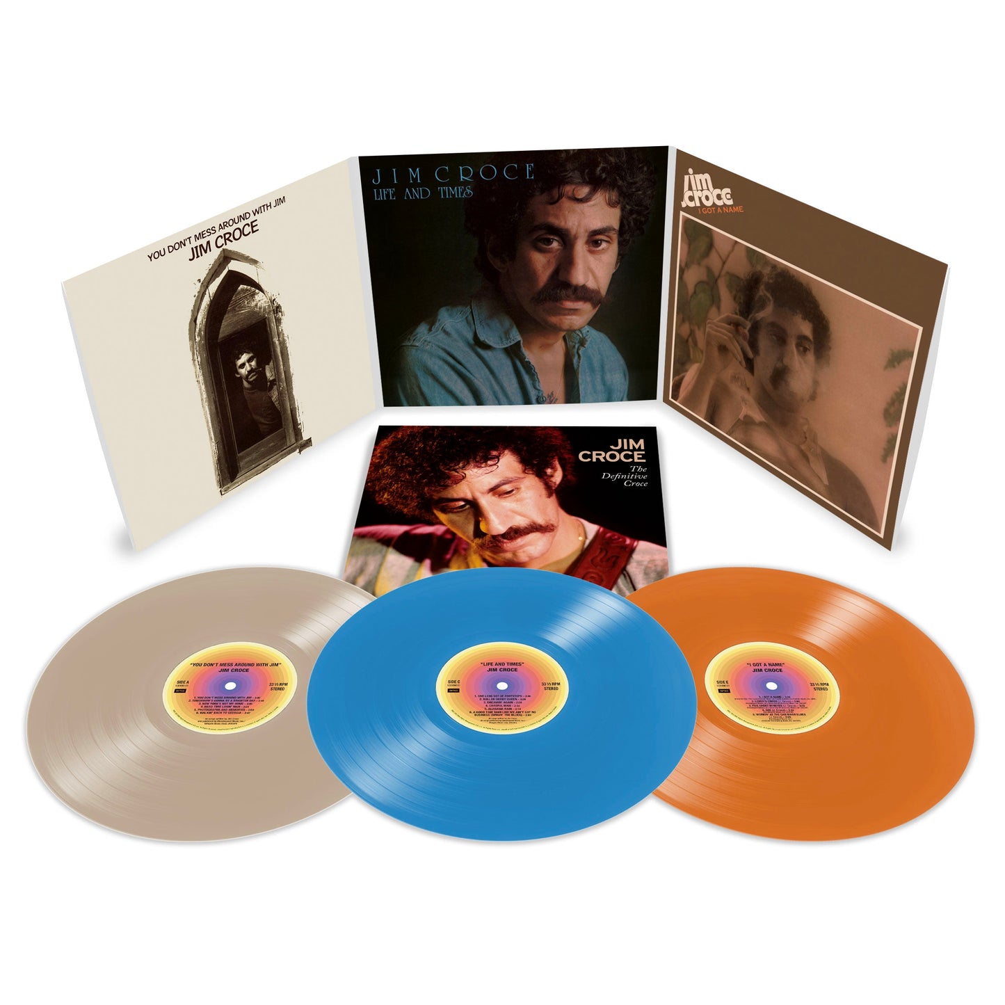 The Definitive Croce: Triple Colour VInyl 3LP Box Set { vinyl }