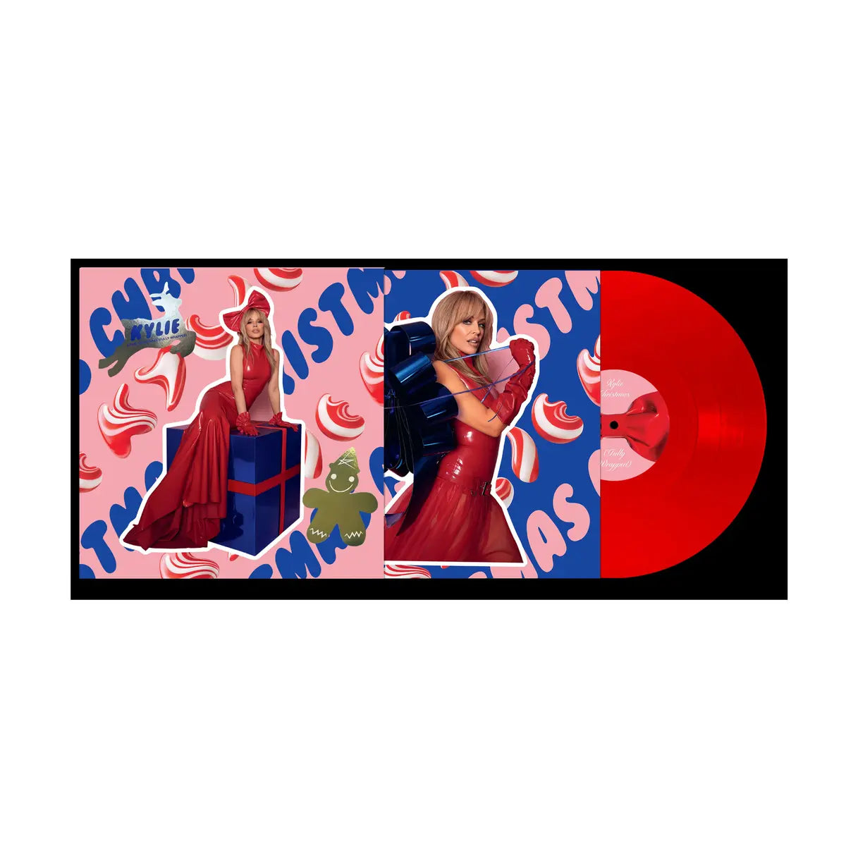 Kylie Christmas (Fully Wrapped): Transparent Red Vinyl LP { vinyl }