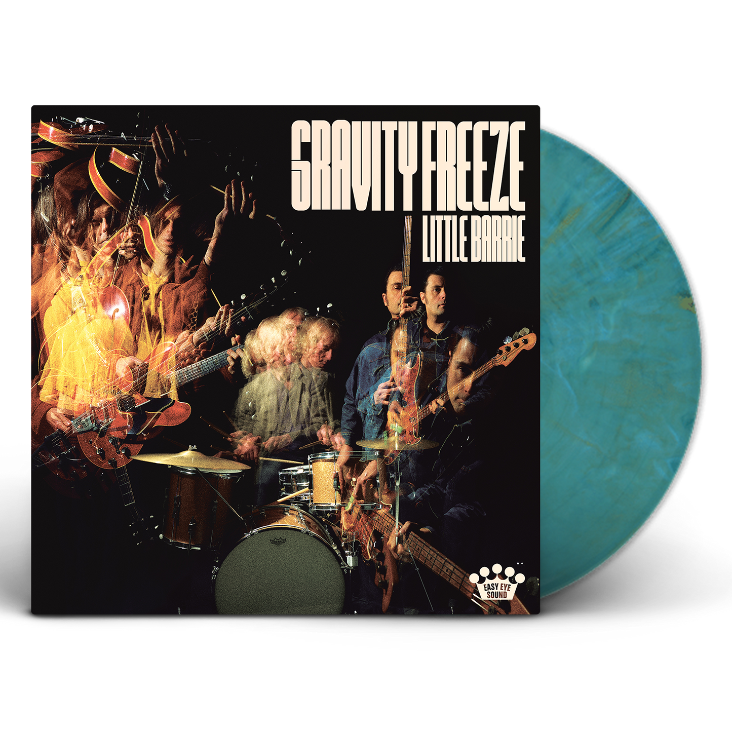 Gravity Freeze: Turquoise Blend Vinyl LP { vinyl }