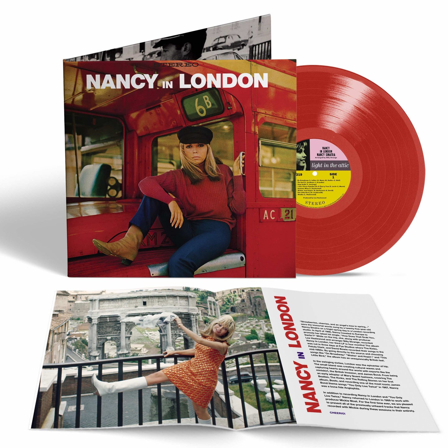 Nancy In London: Limited Red Vinyl LP { vinyl }