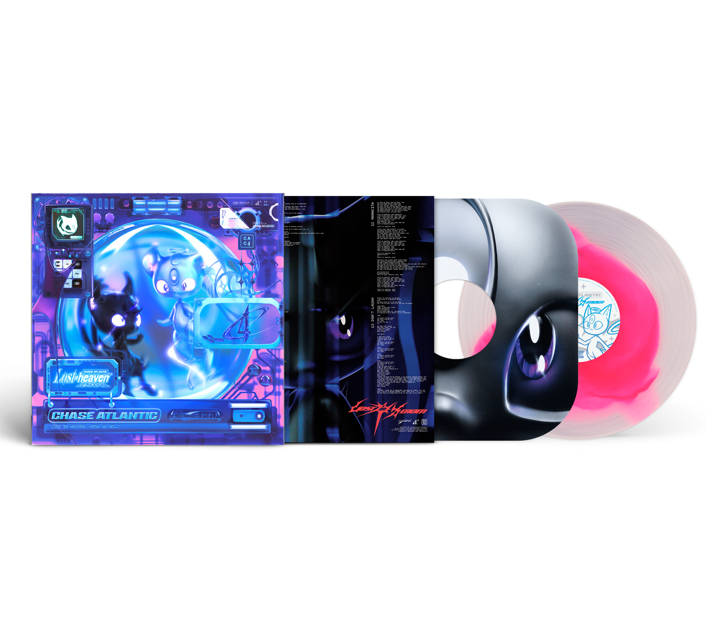 LOST IN HEAVEN: Limited Edition Pink & Clear Vinyl LP { vinyl }