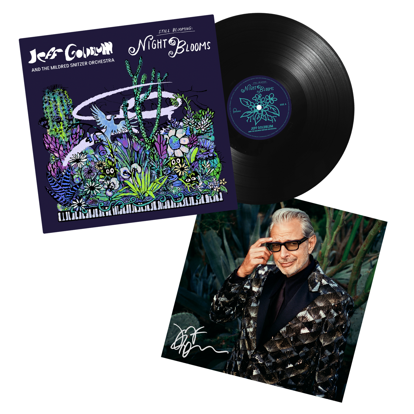Night Blooms - Vinyl (Signed) { vinyl }