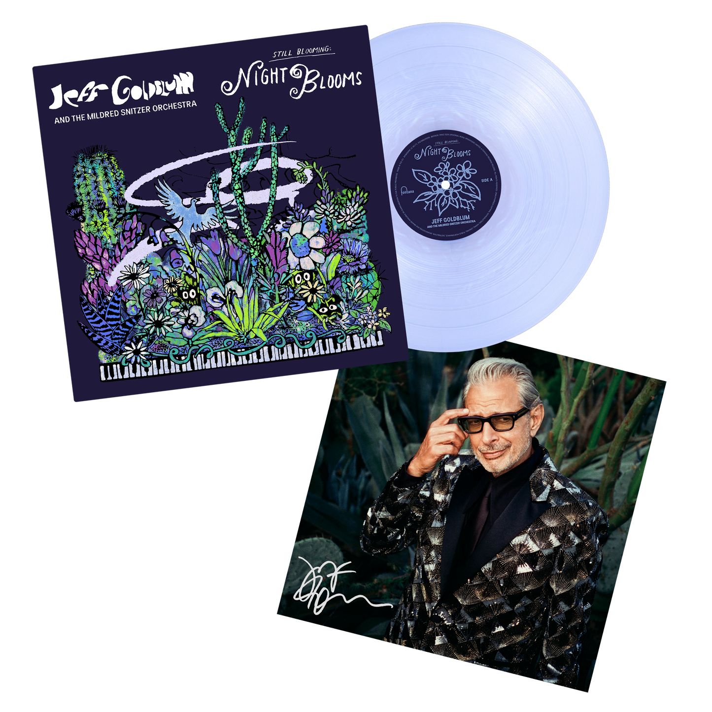 Night Blooms - Colour Vinyl LP (Signed) { vinyl }