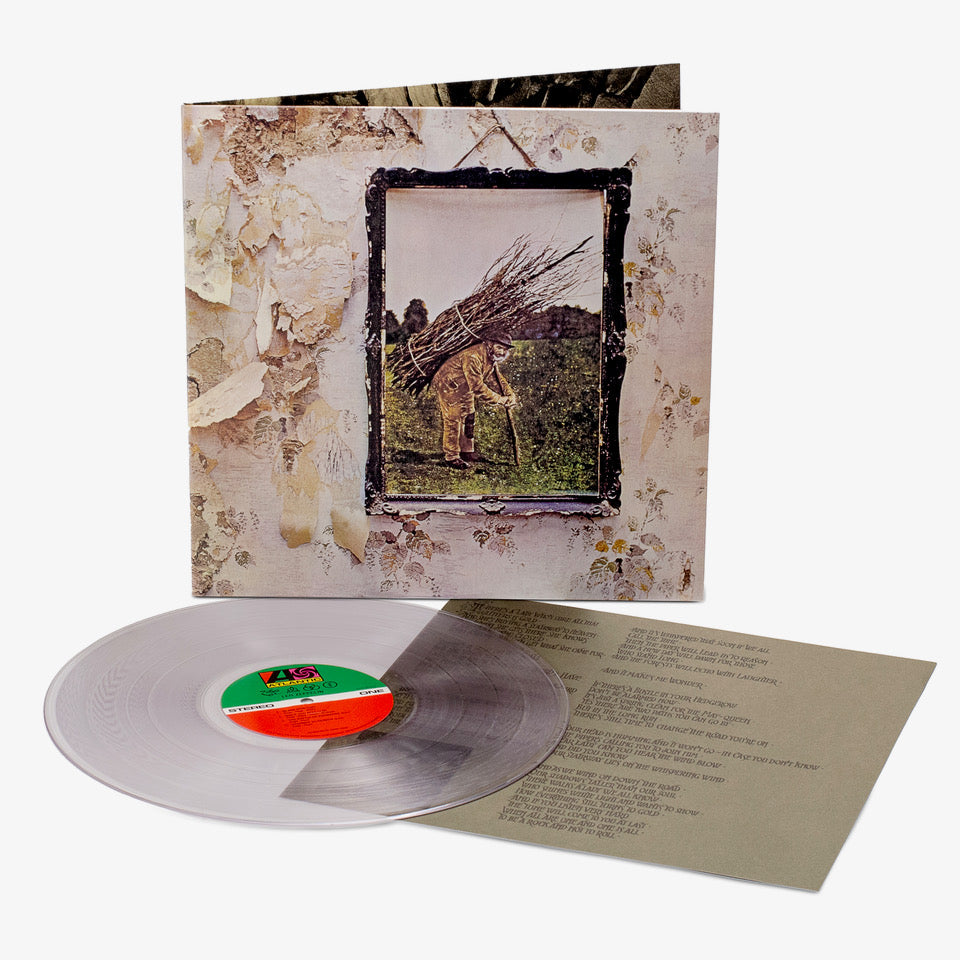 IV: Limited Crystal Clear Diamond Vinyl LP { vinyl }