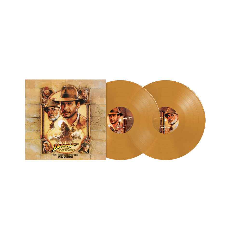 Indiana Jones and the Last Crusade: Sand Colour Vinyl 2LP { vinyl }