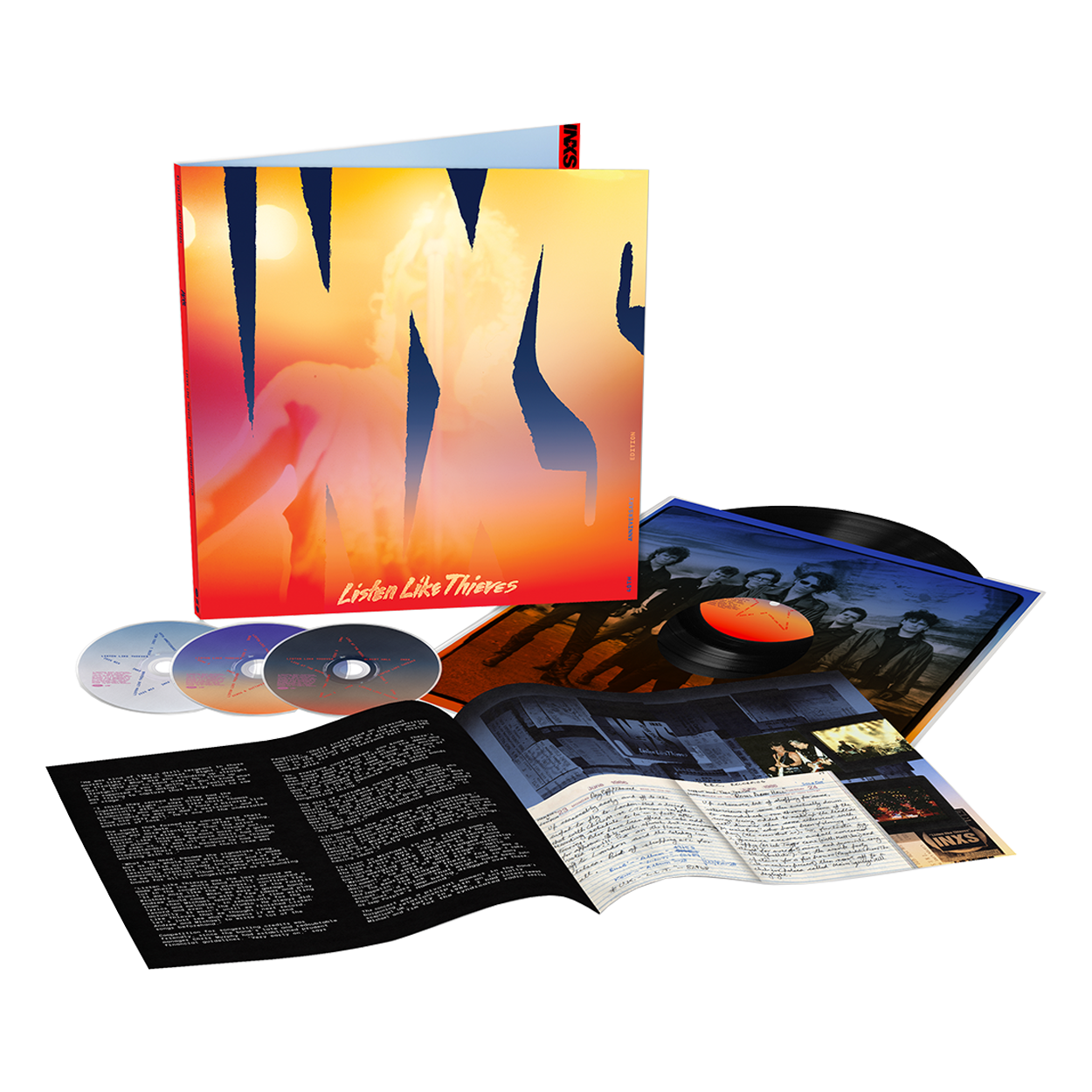 Listen Like Thieves (40th Anniversary): Deluxe LP + 3CD { vinyl }