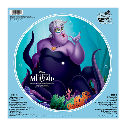 The Little Mermaid: Picture Disc Vinyl LP { vinyl }