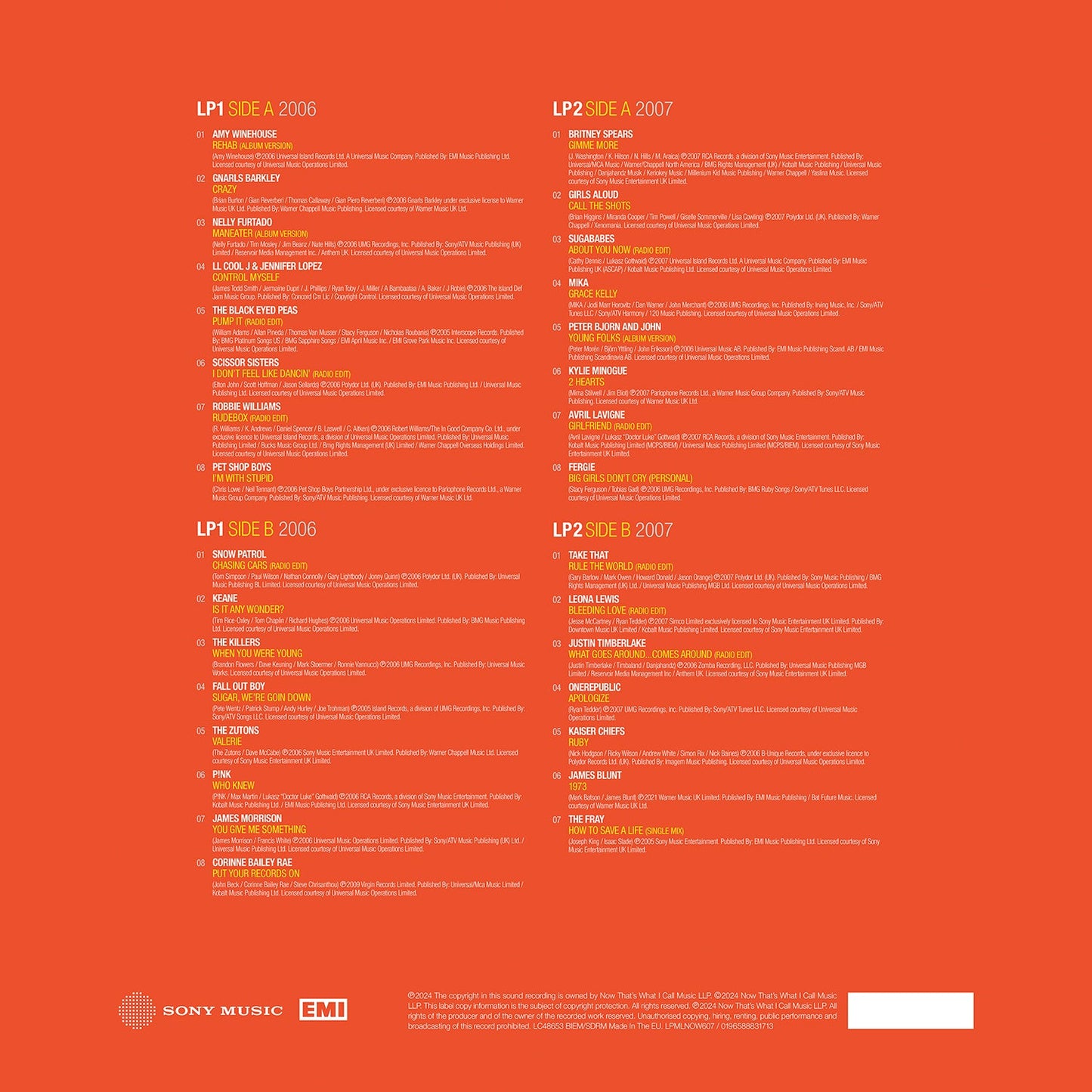 NOW - Millennium 2006 – 2007 (2LP) { vinyl }