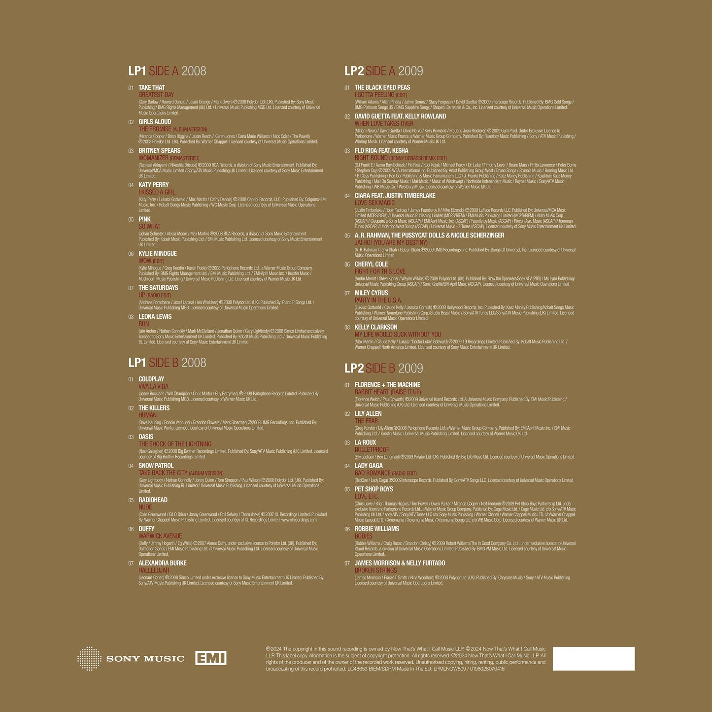 NOW - Millennium 2008-2009 (2LP) { vinyl }