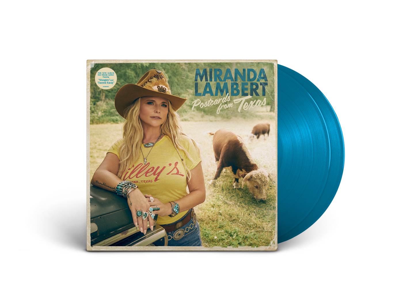 Postcards From Texas: Blue Vinyl LP { vinyl }