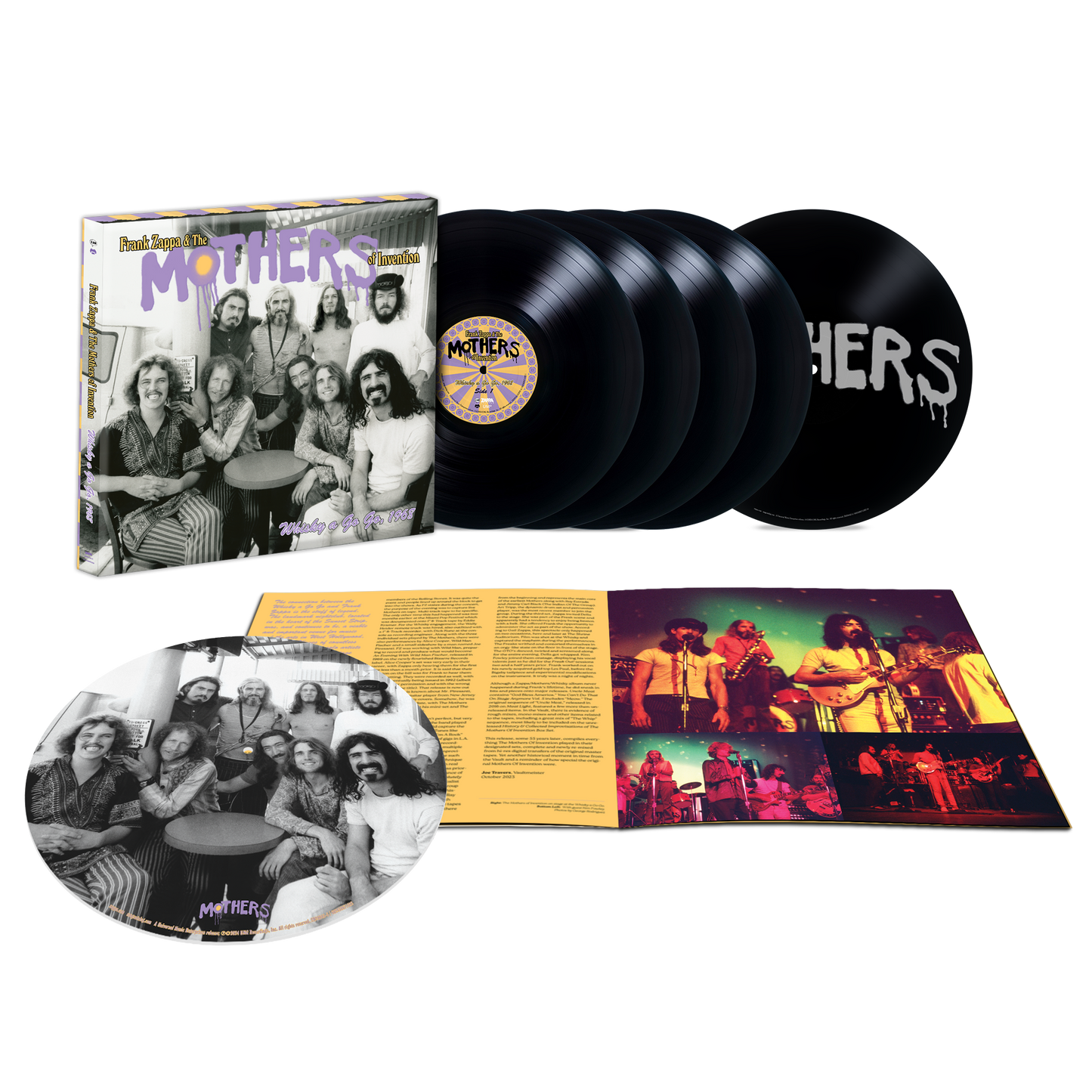 Live At The Whisky A Go Go, 1968: Limited Vinyl 5LP Box Set { vinyl }