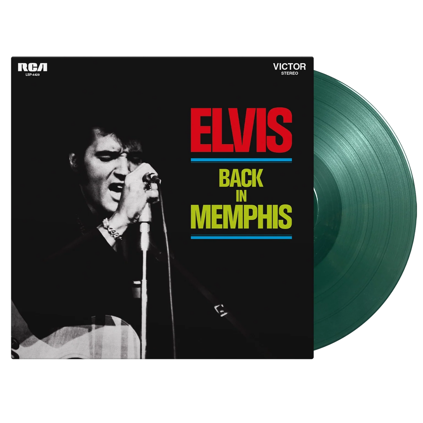 Elvis Back In Memphis: Green Vinyl LP { vinyl }