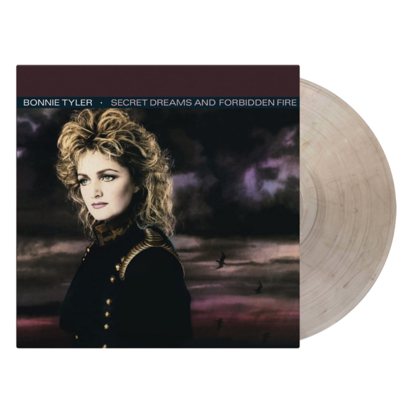 Secret Dreams and Forbidden Fire: Crystal Clear & Black Marbled Vinyl LP { vinyl }
