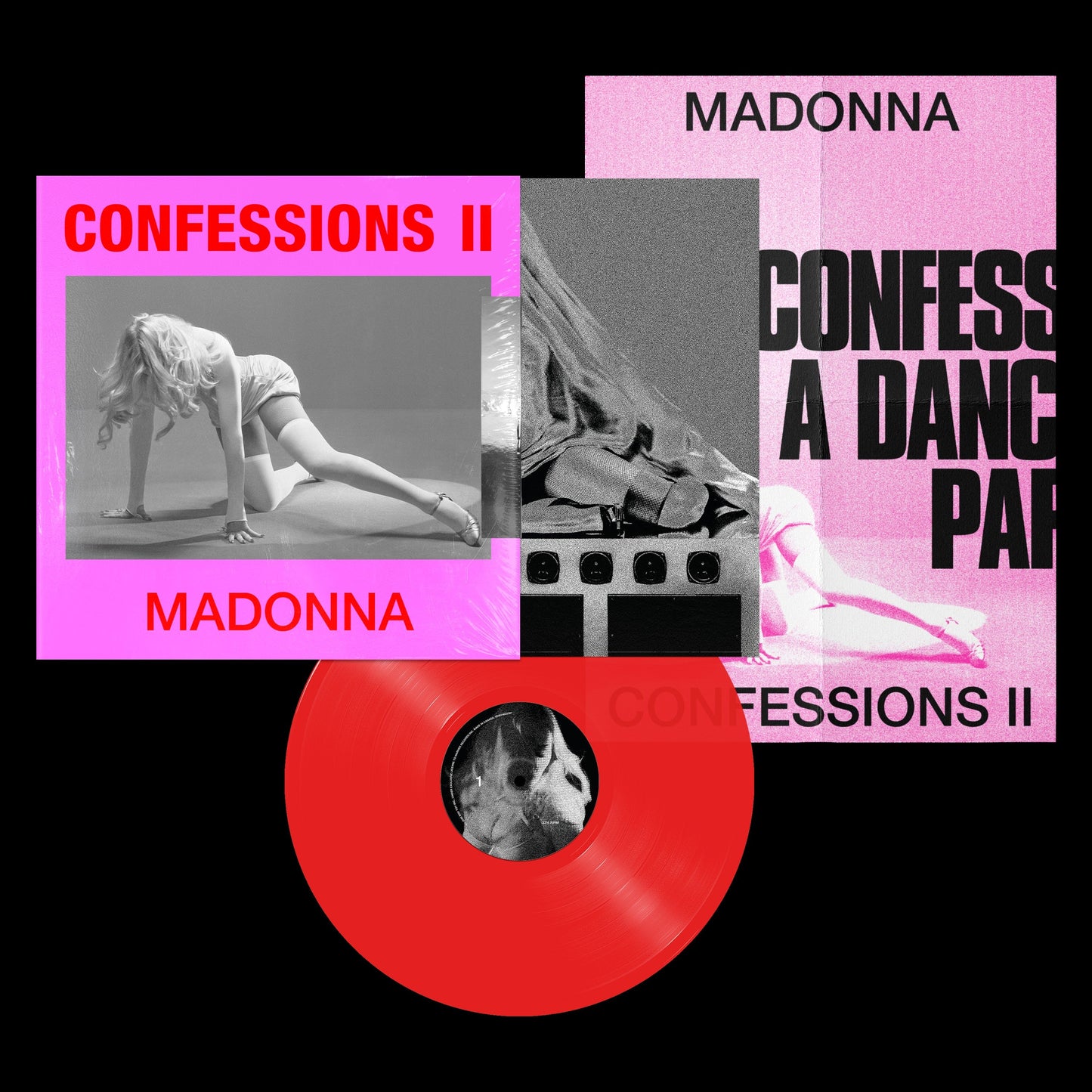 CONFESSIONS II: Translucent Red Vinyl LP { vinyl }