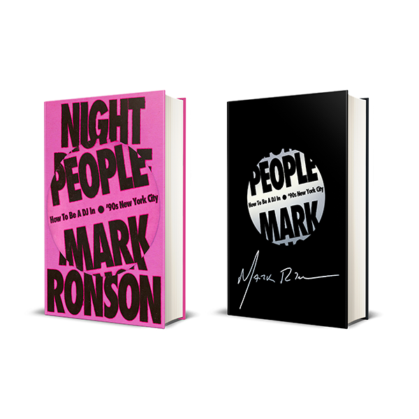 Night People - How To Be a DJ in 90s New York City: Signed Hardback Book { vinyl }